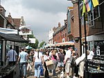 A crowded Havant Market - geograph.org.uk - 823982